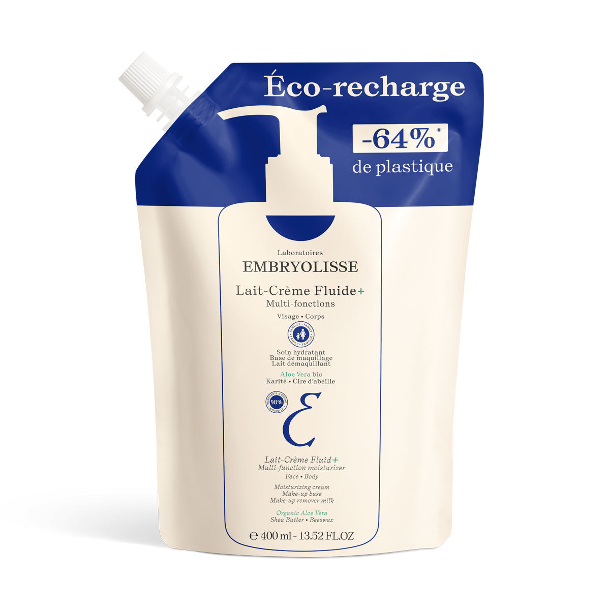 Embryolisse Lait-Crème Fluide+ bodylotion navulling 400 ml