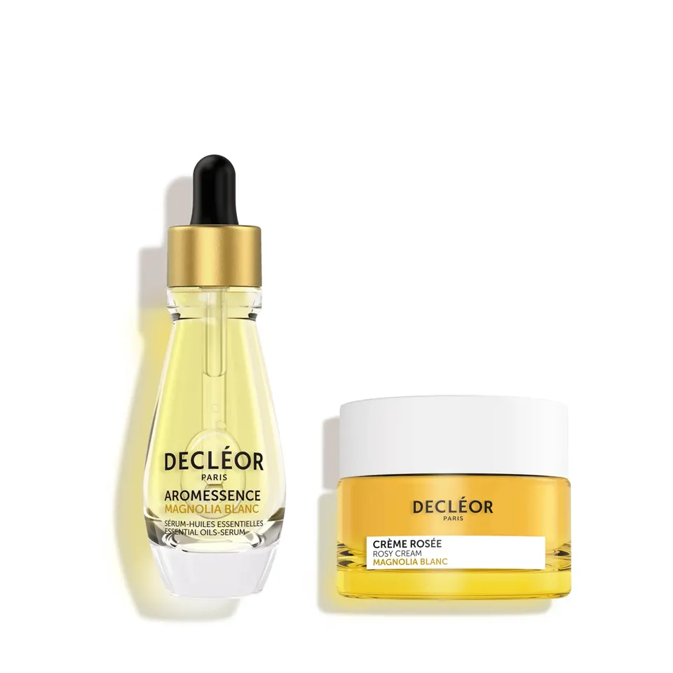 Decléor Magnolia Blanc Booster Duo huidverzorgingsset verstevigend