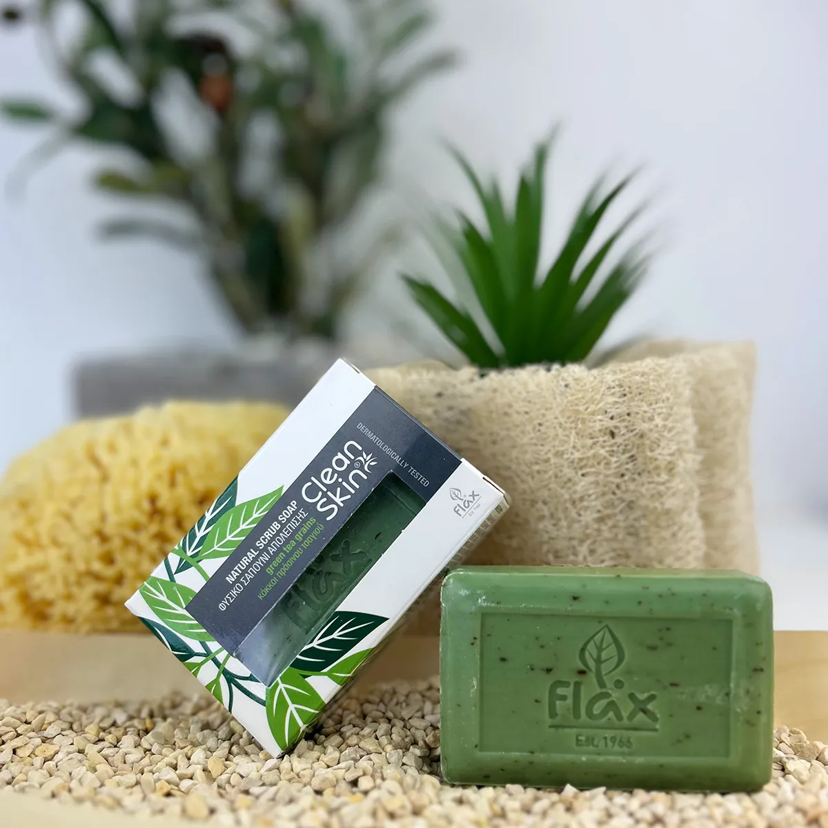 Cleanskin zeep groene thee antiseptisch 100 g