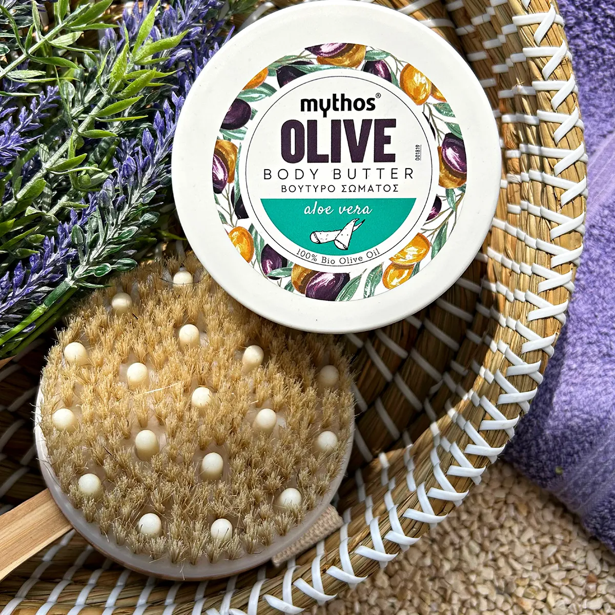 Mythos Olive bodybutter 200ml aloë voedend