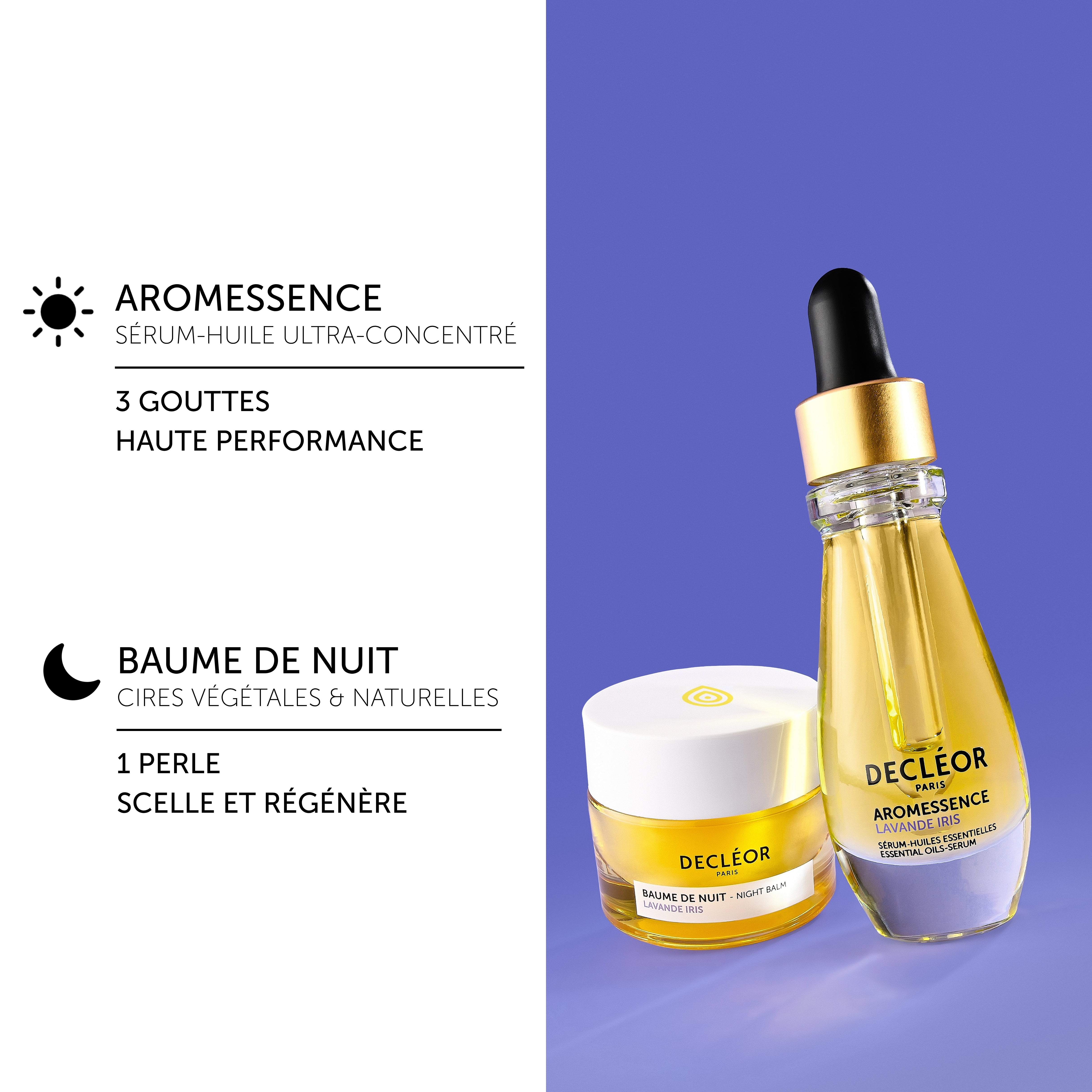 Decléor Lavender Iris Day & Night Firming Duo set verstevigend