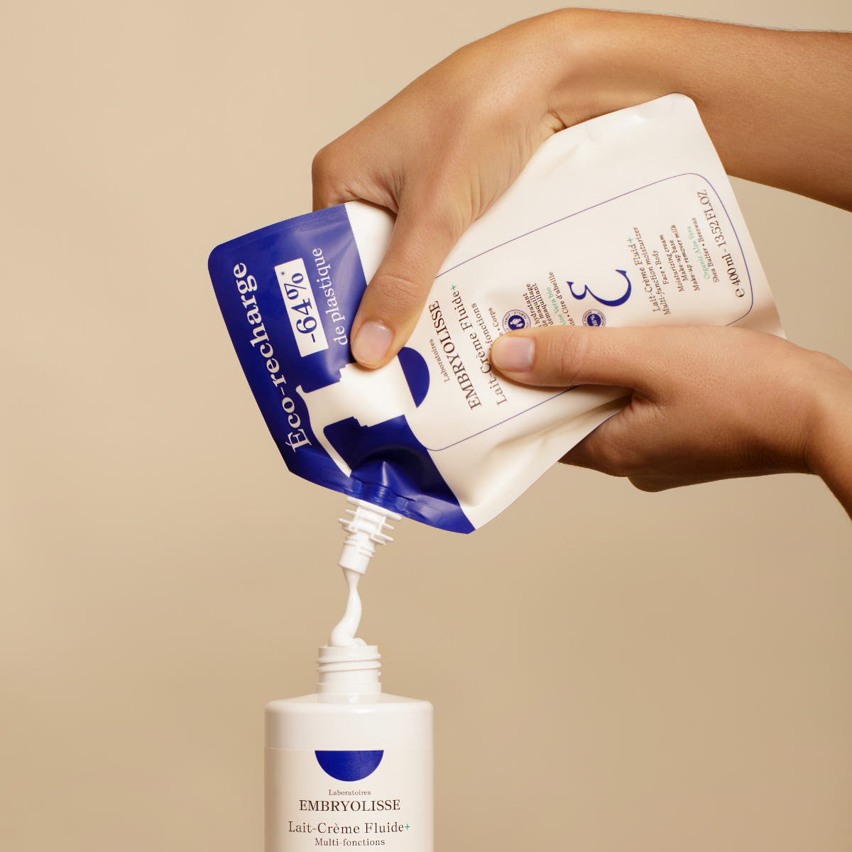 Embryolisse Lait-Crème Fluide+ bodylotion navulling 400 ml