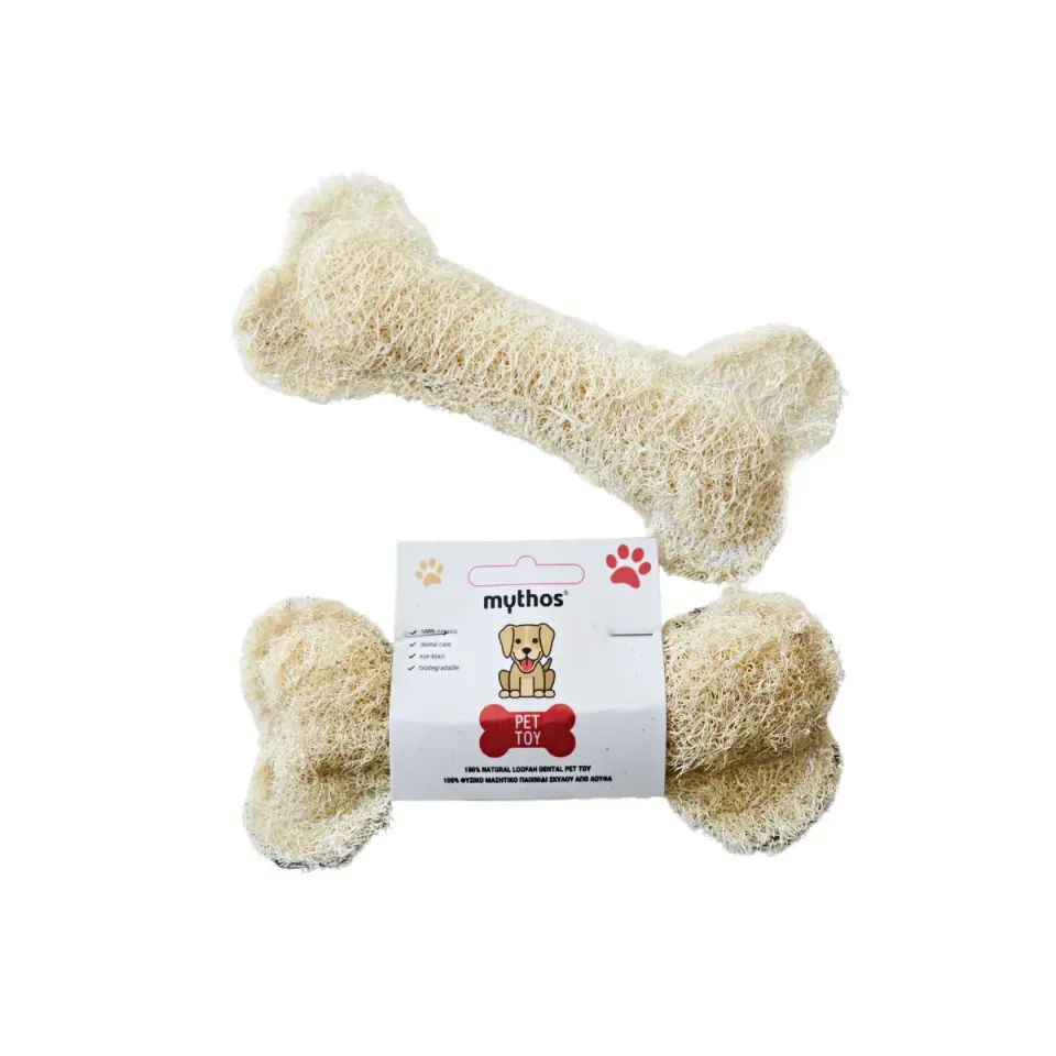 Mythos Pet kauwspeelgoed bot loofah 17 cm