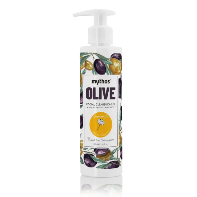 Mythos Olive gezichtsreiniger gel 200 ml olijfolie