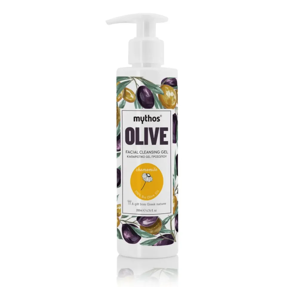 Mythos Olive gezichtsreiniger gel 200 ml olijfolie