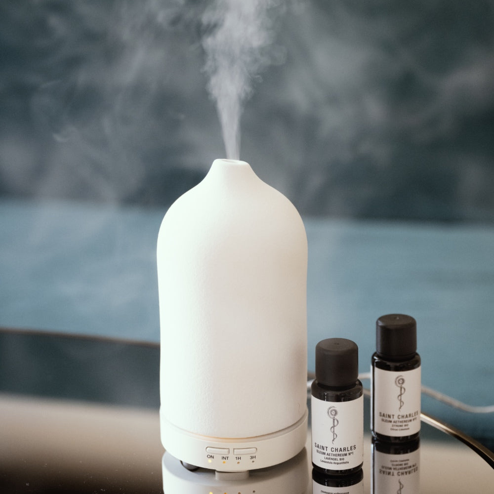 Saint Charles Keramik Diffuser aroma diffuser wit 100 m2