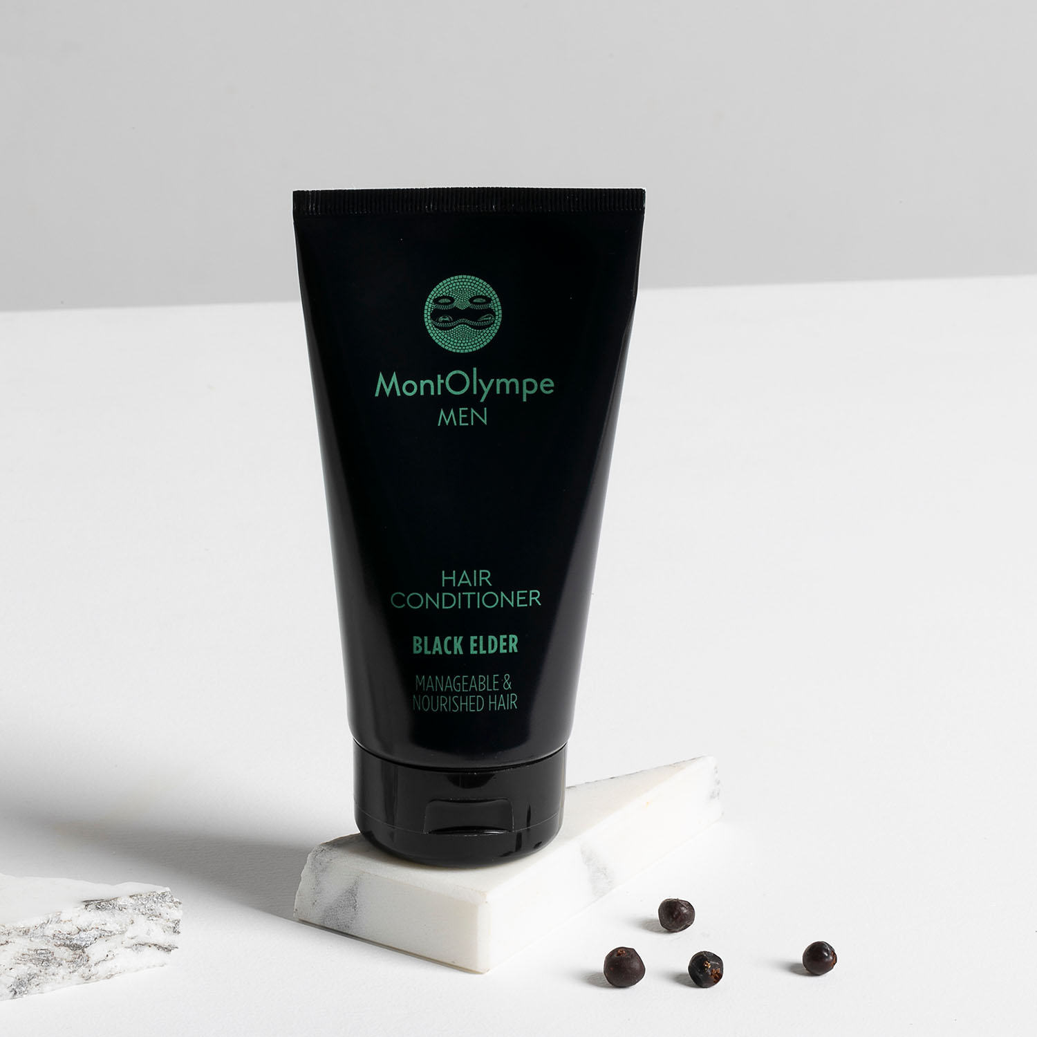 MontOlympe Black Elder conditioner haar en baard man