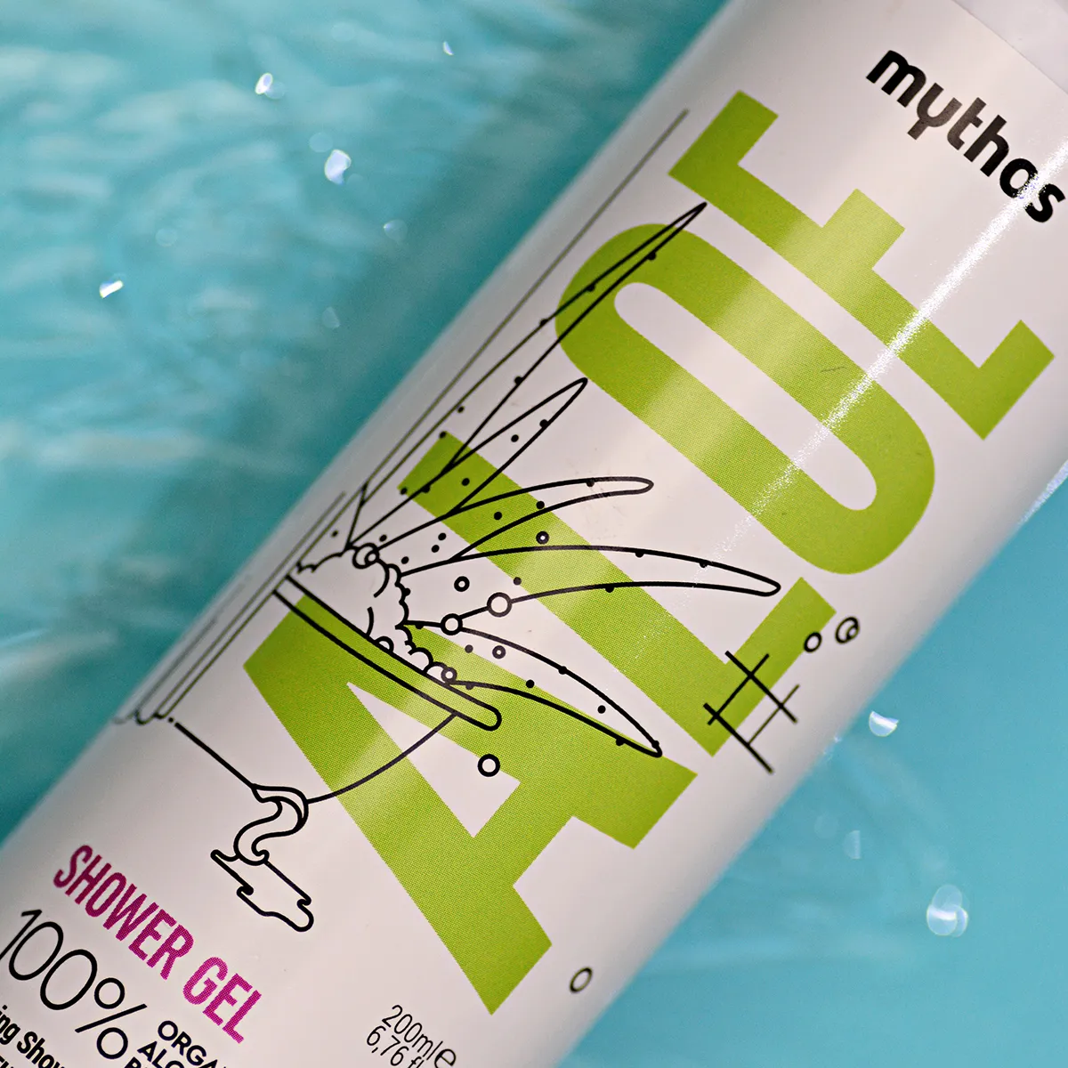 Mythos Aloe douchegel 200 ml ontspannend