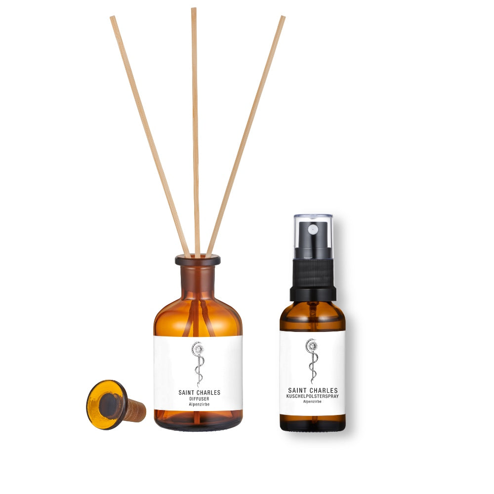 Saint Charles Alpenzirbe Set diffuser en spray zirbe