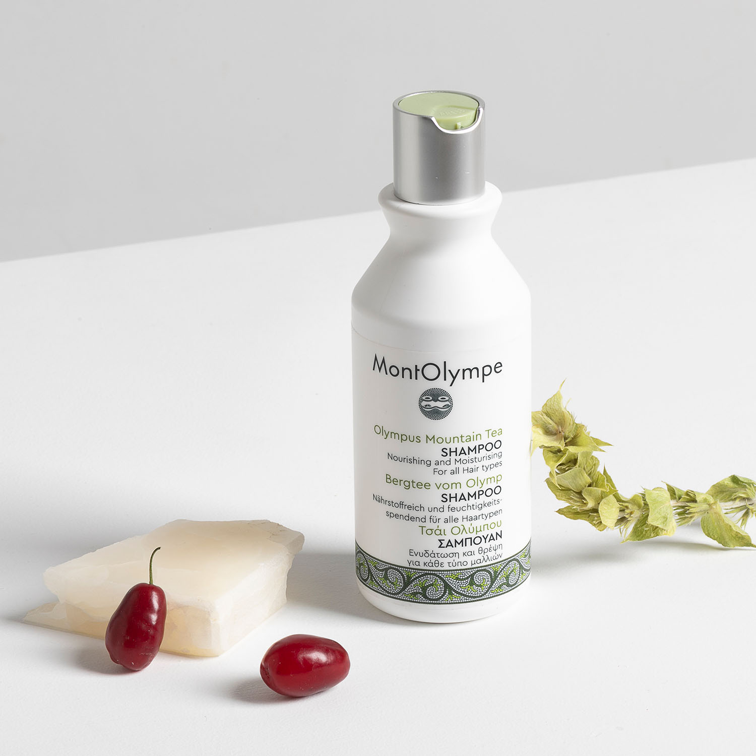 MontOlympe Olympus Mountain Tea shampoo fijn haar