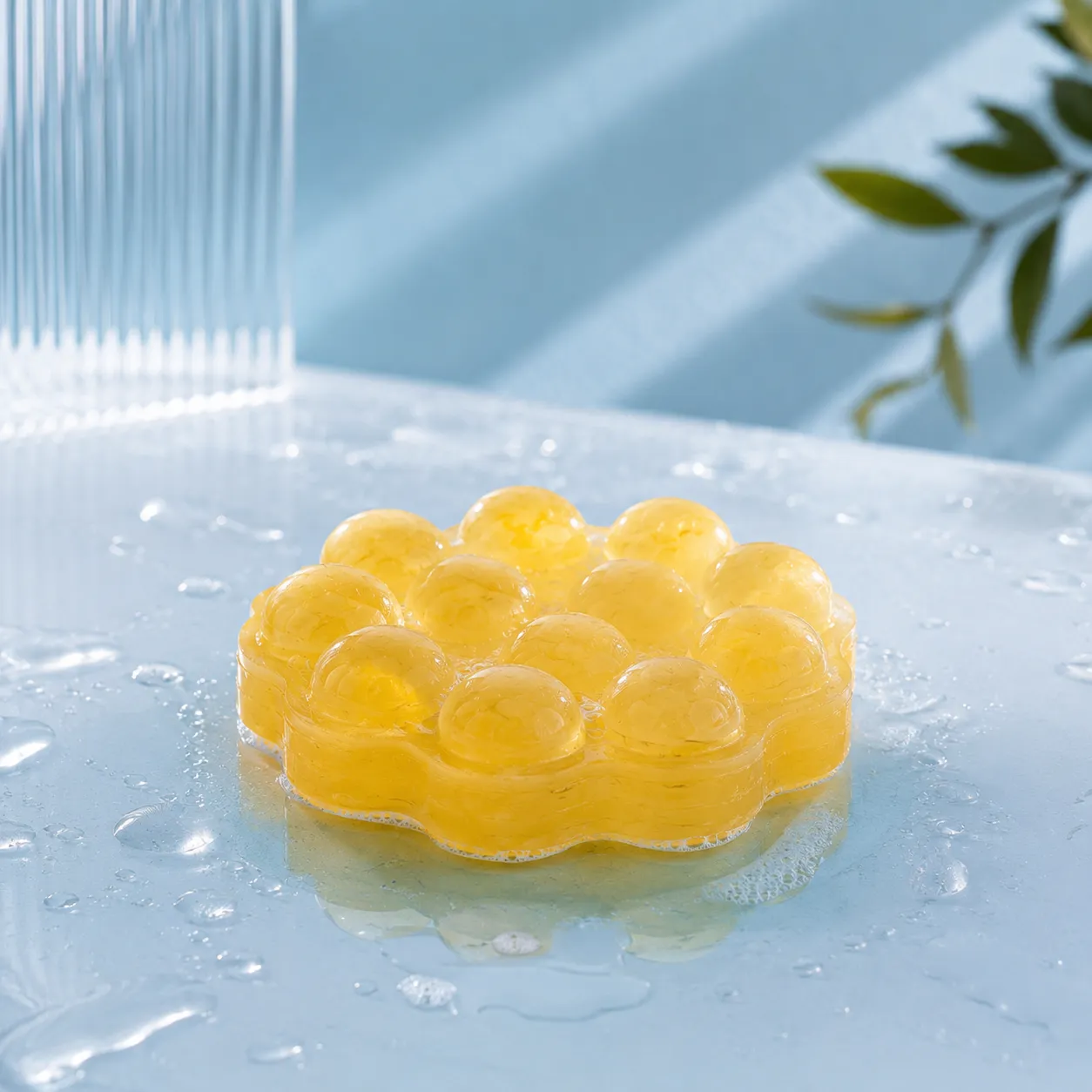Mythos Cleanskin Calendula massagezeep 100g luffa