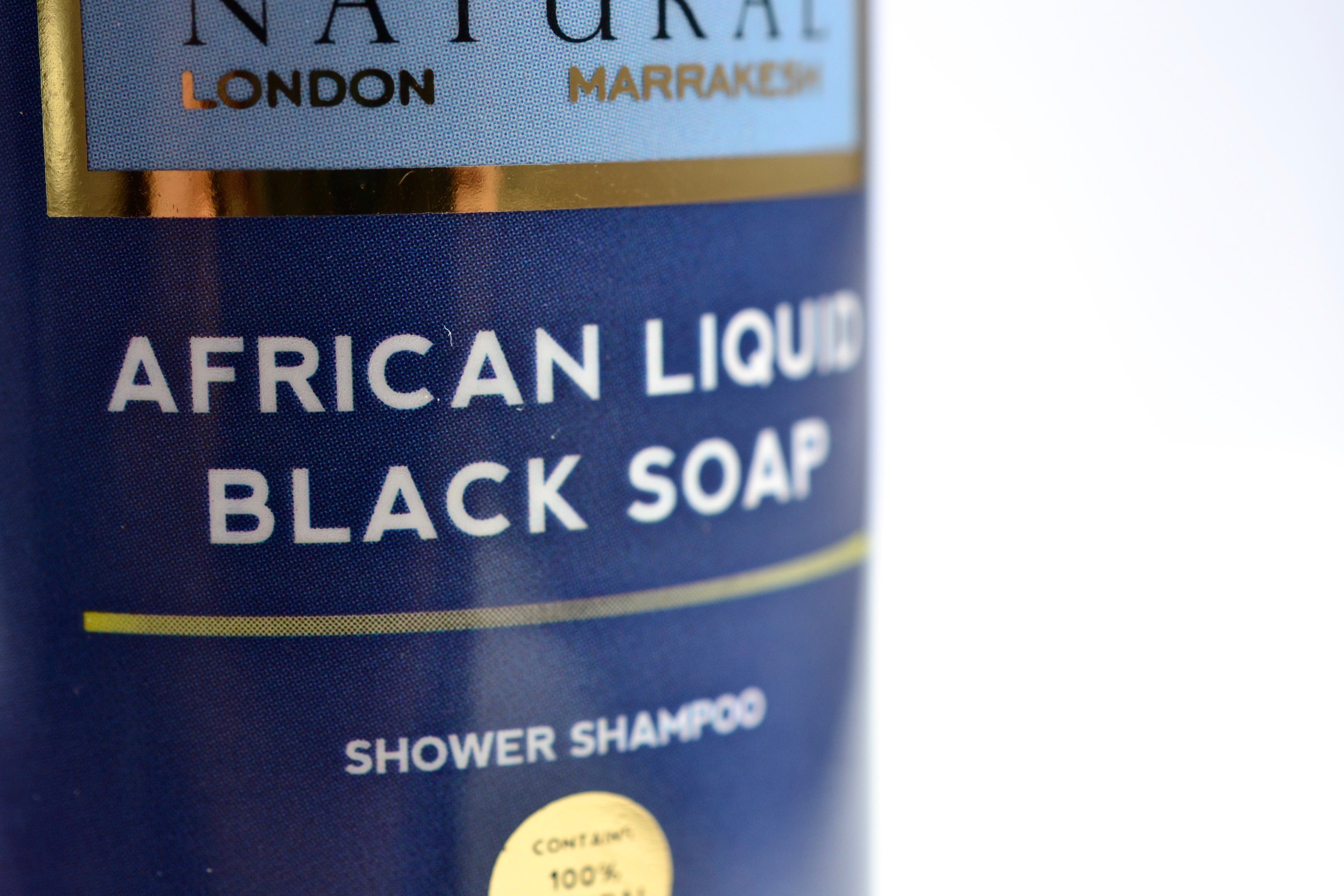 Manatude African Liquid Black Soap douchezeep droge huid
