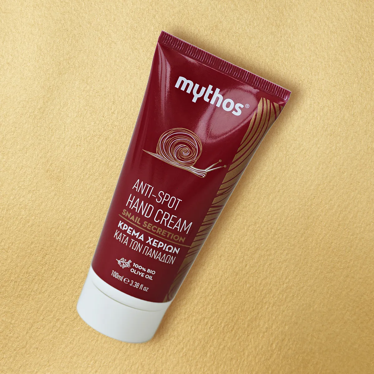 Mythos Snail Handcreme 100ml tegen Pigmentvlekken