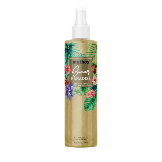 Mythos Body Mist Summer Paradise 100 ml Shimmer Kokos