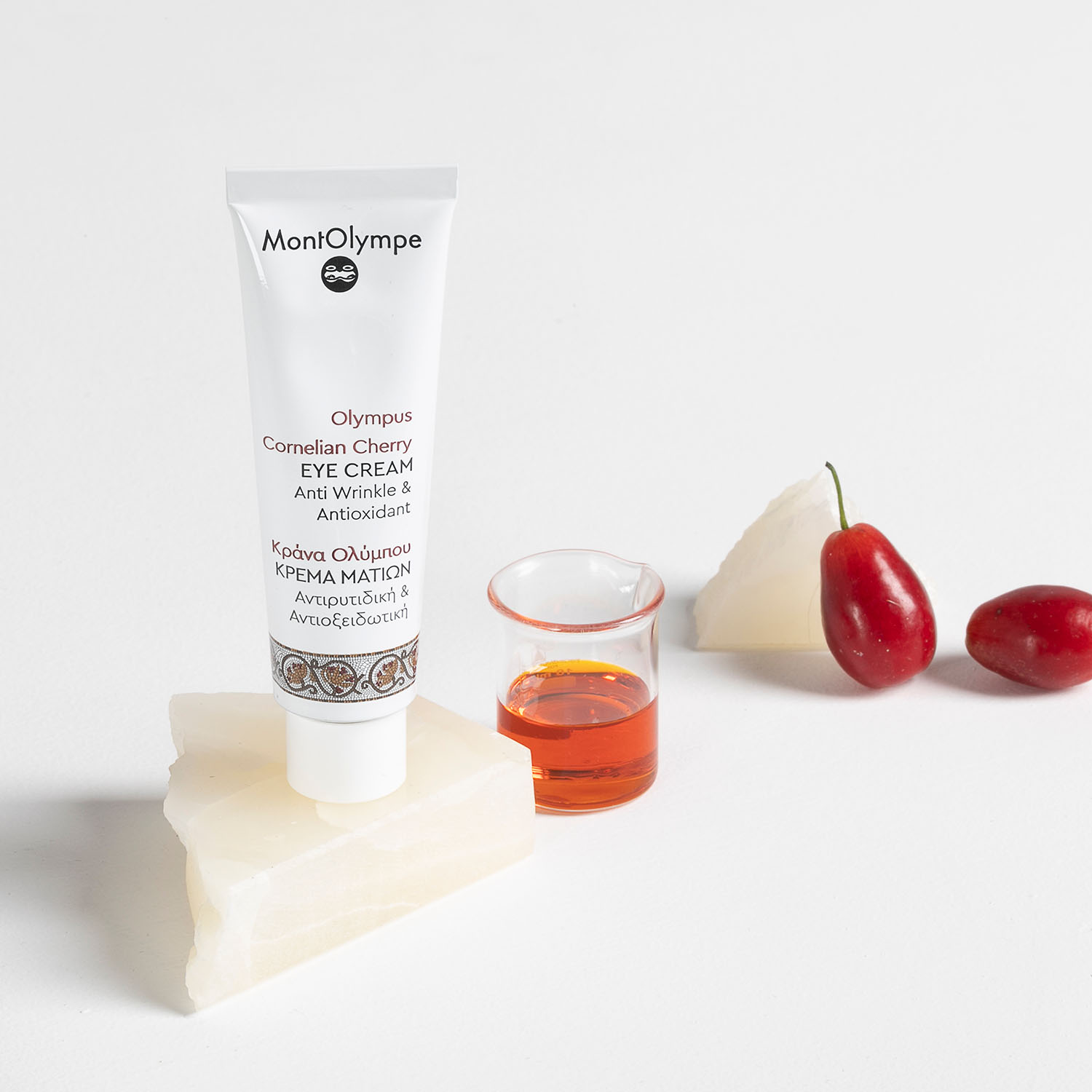 MontOlympe Olympus Cornelian Cherry oogcrème anti-aging