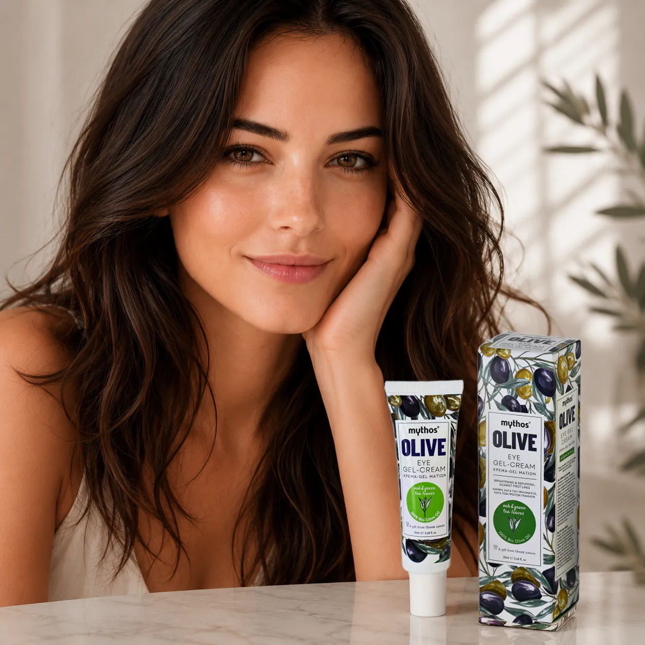 Mythos Olive ooggel tegen wallen 20ml met olijfolie