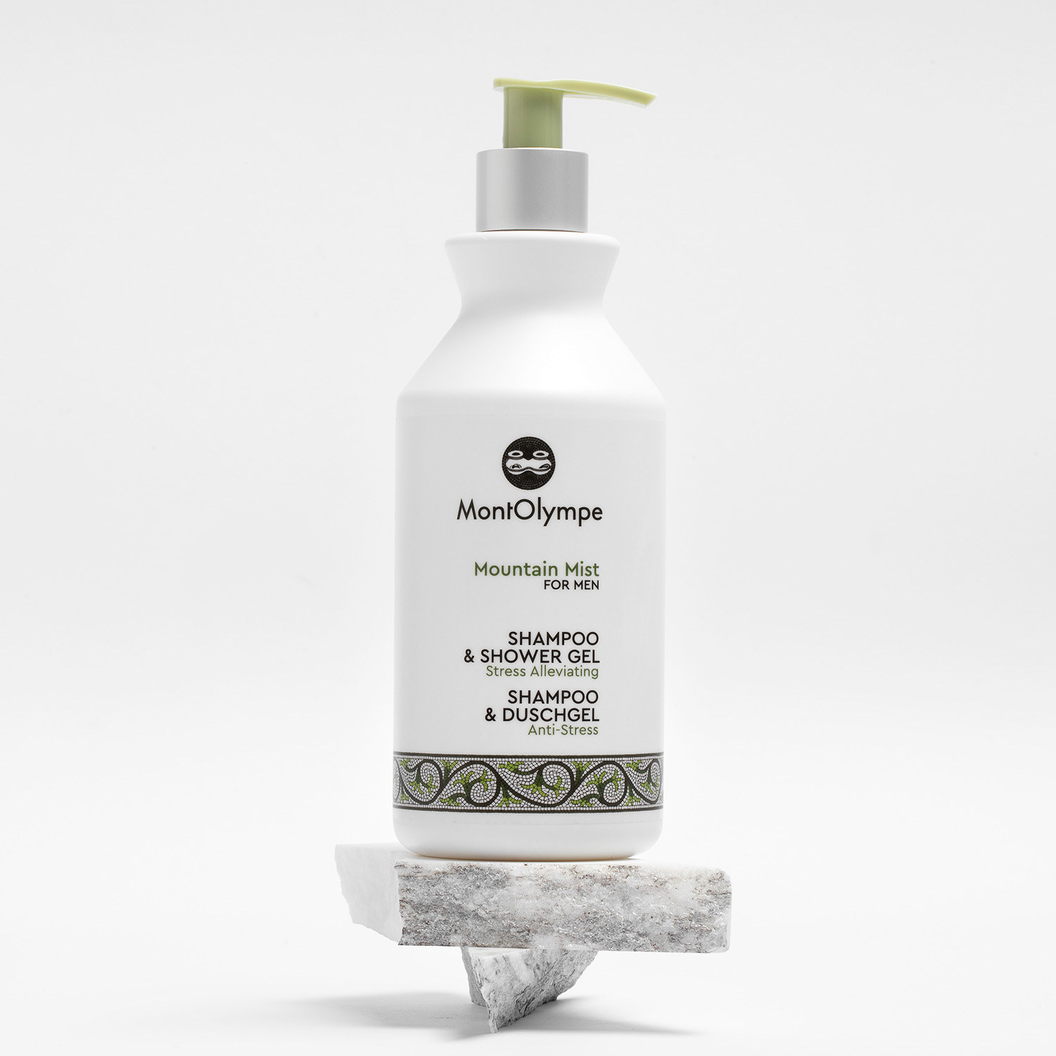 MontOlympe Mountain Mist shampoo douchegel mannen munt