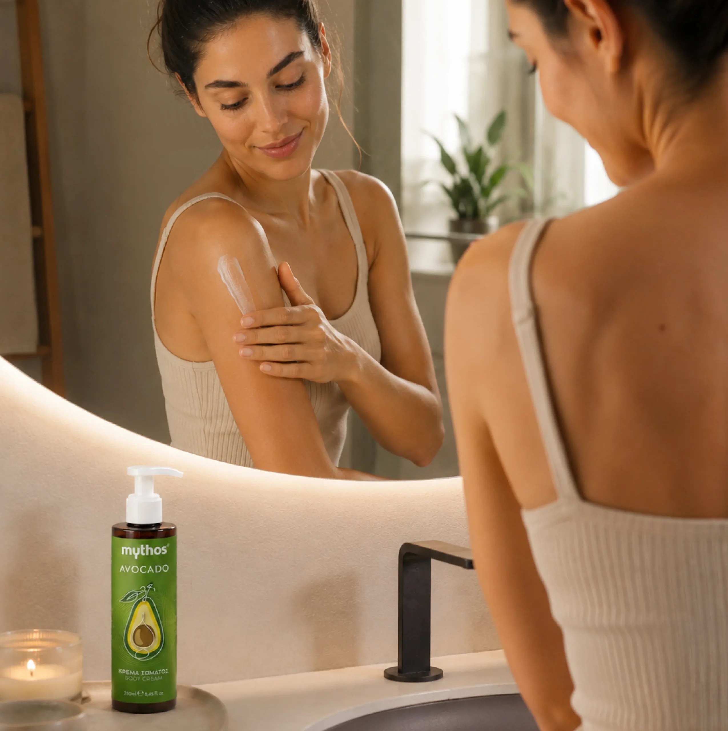 Mythos Avocado Bodycrème 250 ml met Olijfolie