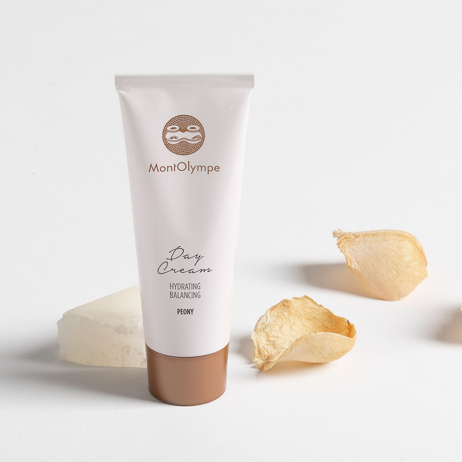 MontOlympe Pioen hydraterende dagcrème matte finish