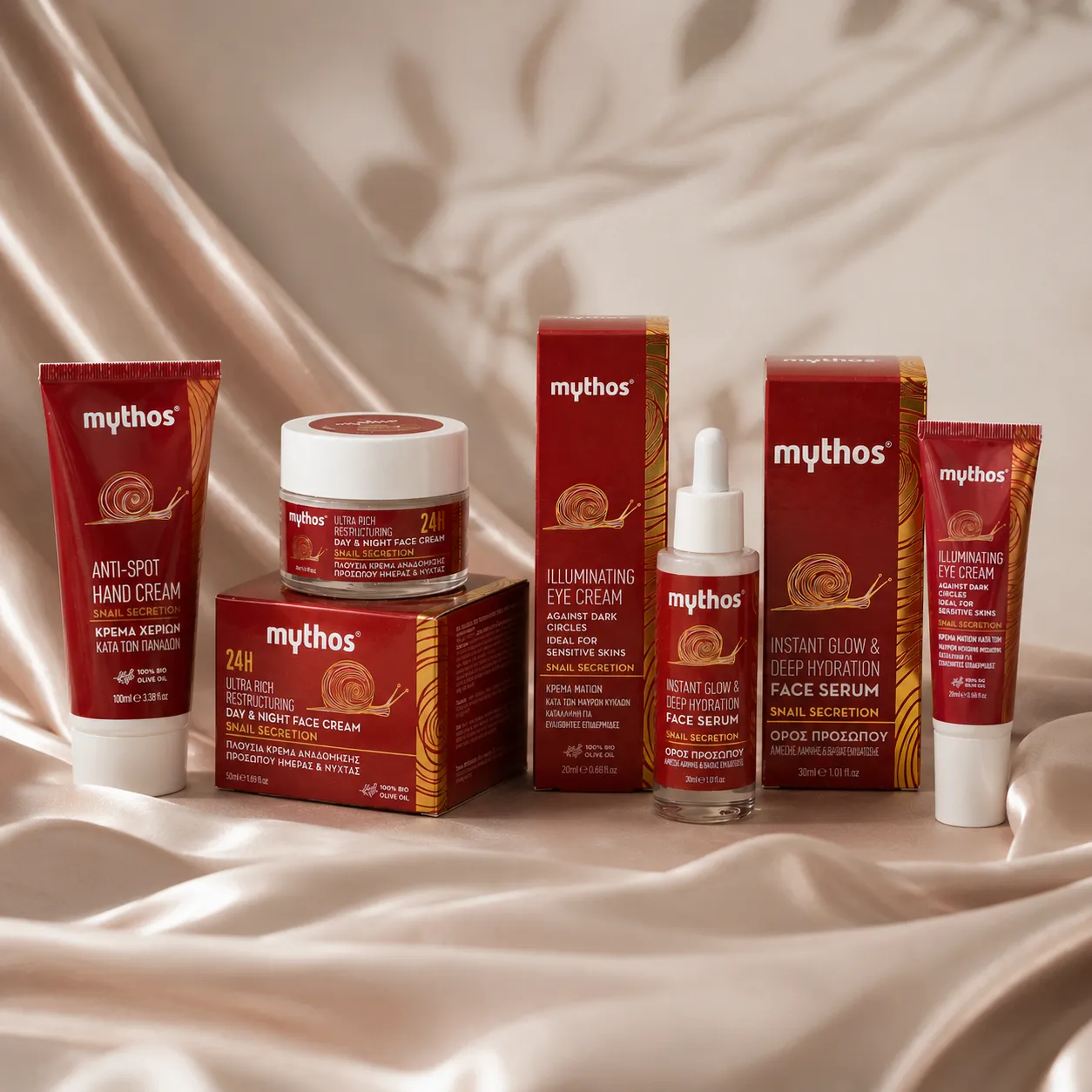 Mythos Snail oogcrème 20 ml slakkenslijm