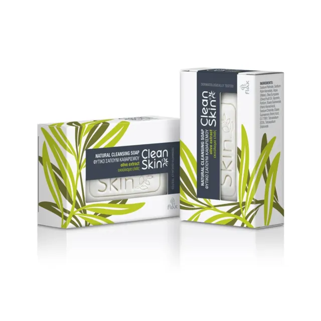 Mythos Cleanskin reinigingszeep olijf 100 g droge huid