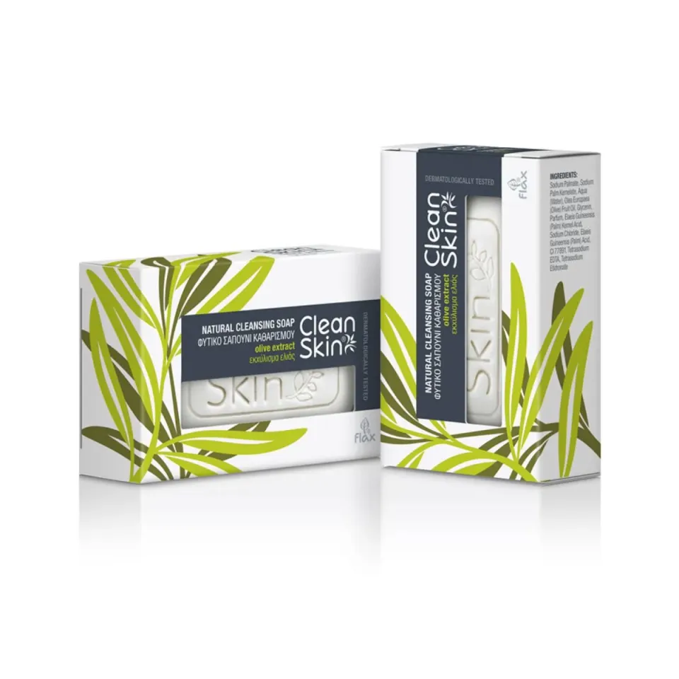 Mythos Cleanskin reinigingszeep olijf 100 g droge huid