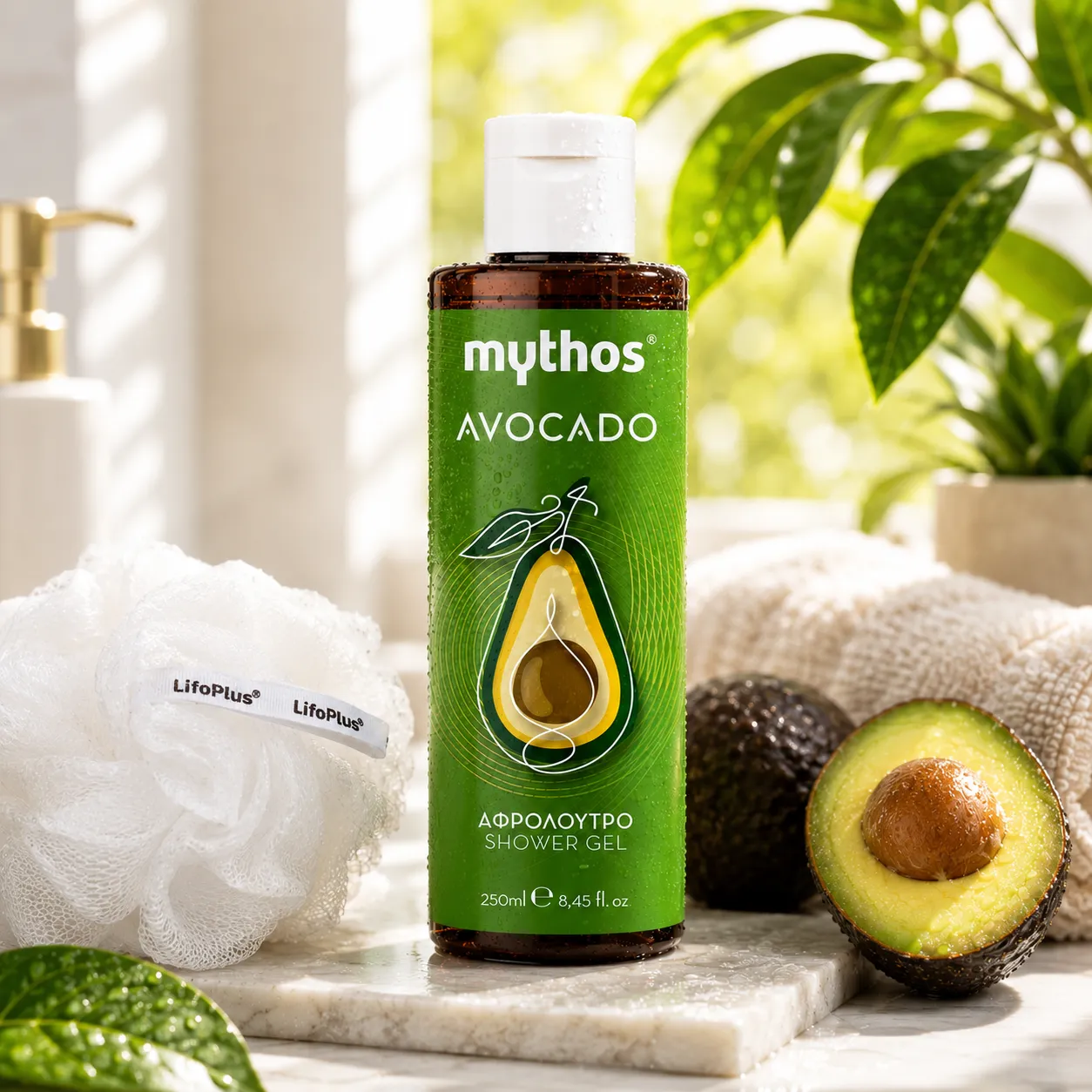 Mythos Avocado Douchegel 250 ml met Aloë Vera