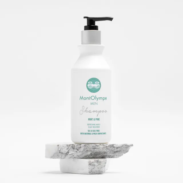 MontOlympe Mint & Pine shampoo mannen