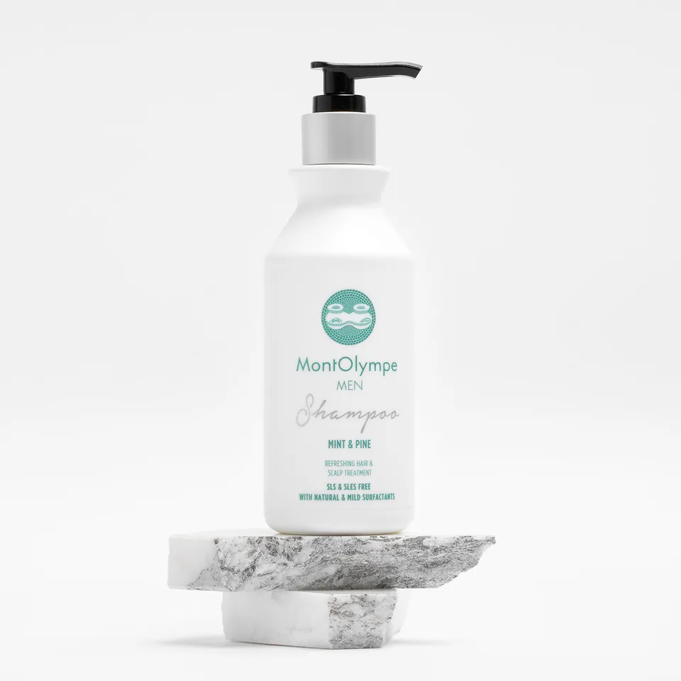 MontOlympe Mint & Pine shampoo mannen