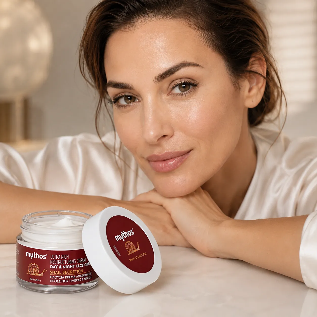 Mythos Snail 24h Gezichtscrème 50ml Slak