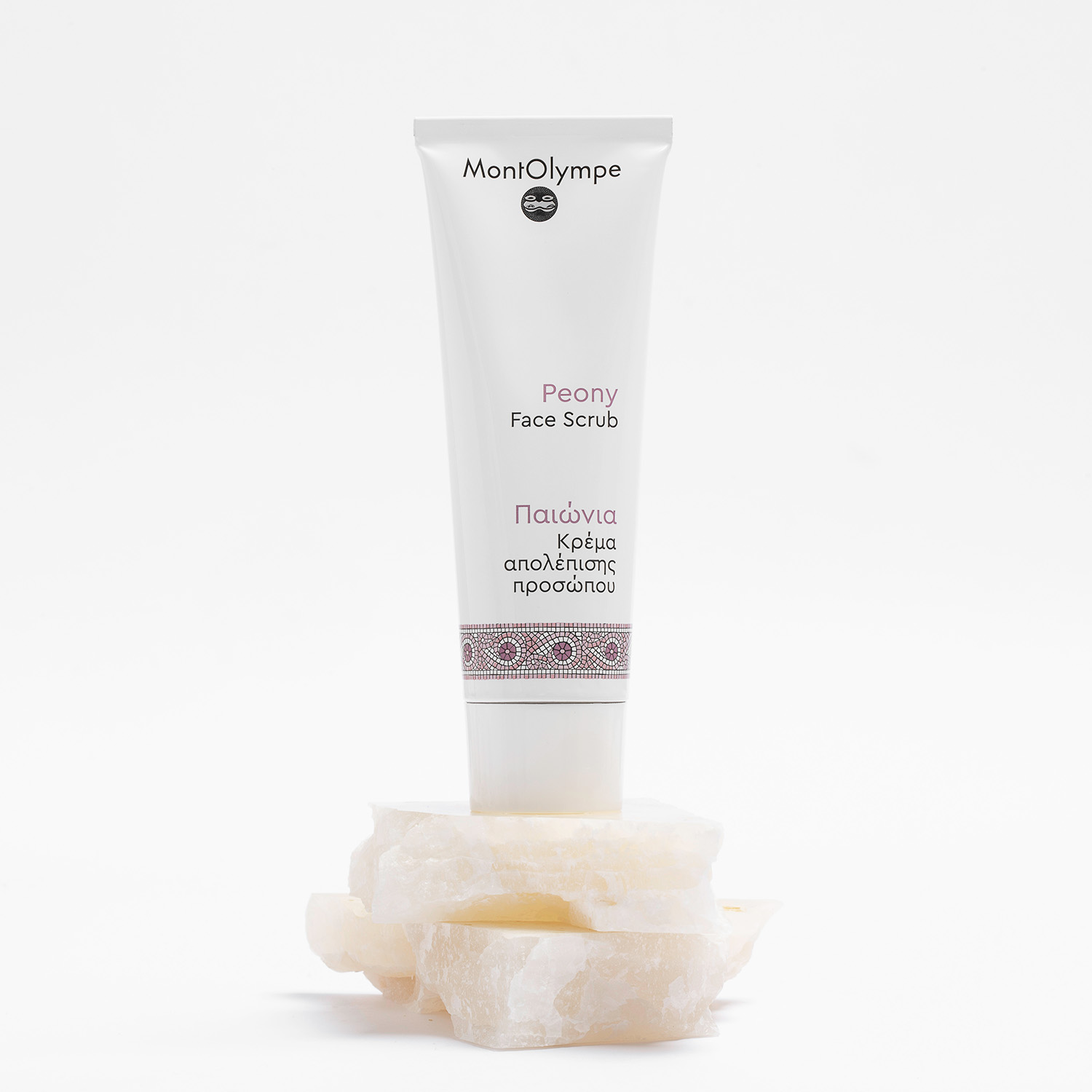 MontOlympe Pioen gezicht- en lipscrub vette huid