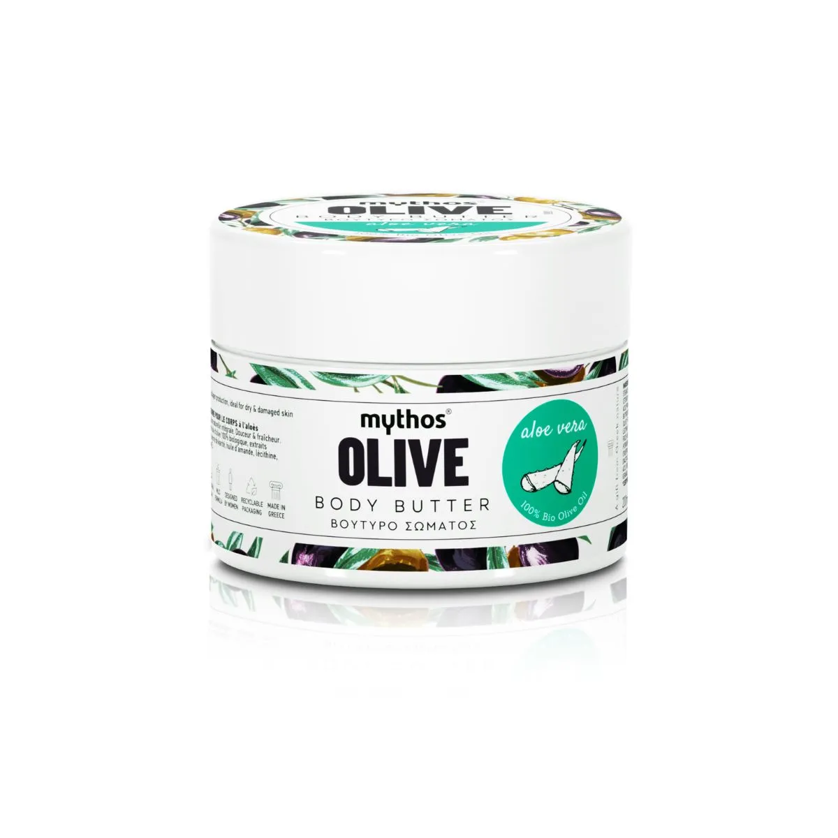 Mythos Olive bodybutter 200ml aloë voedend