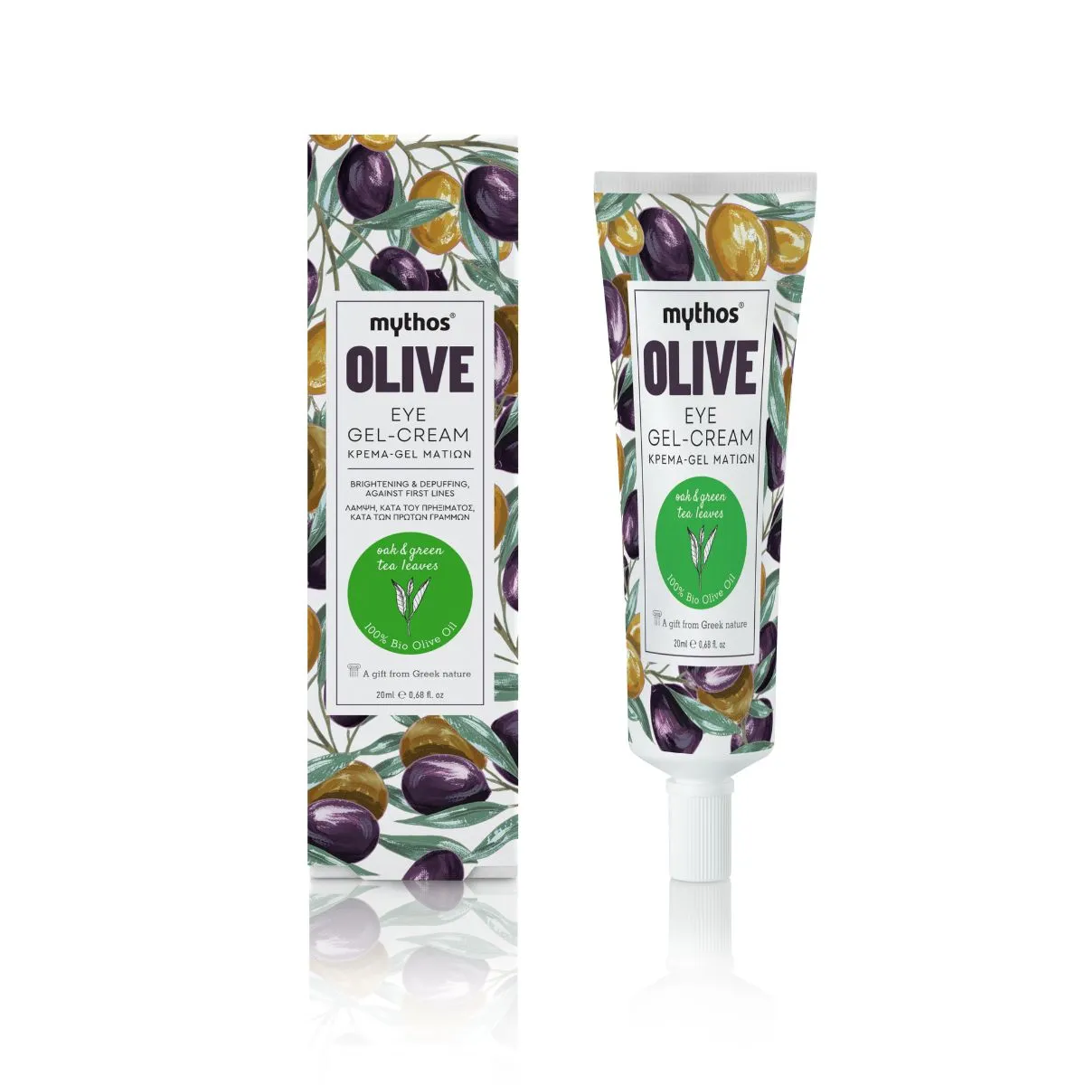 Mythos Olive ooggel tegen wallen 20ml met olijfolie