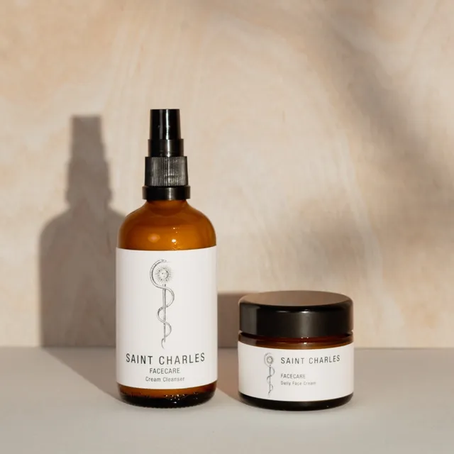 Saint Charles Herbal Facecare gezichtsset reiniger crème