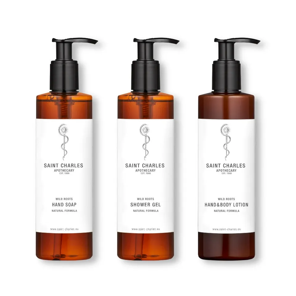 Saint Charles Wild Roots geschenkset verzorging 3x300 ml