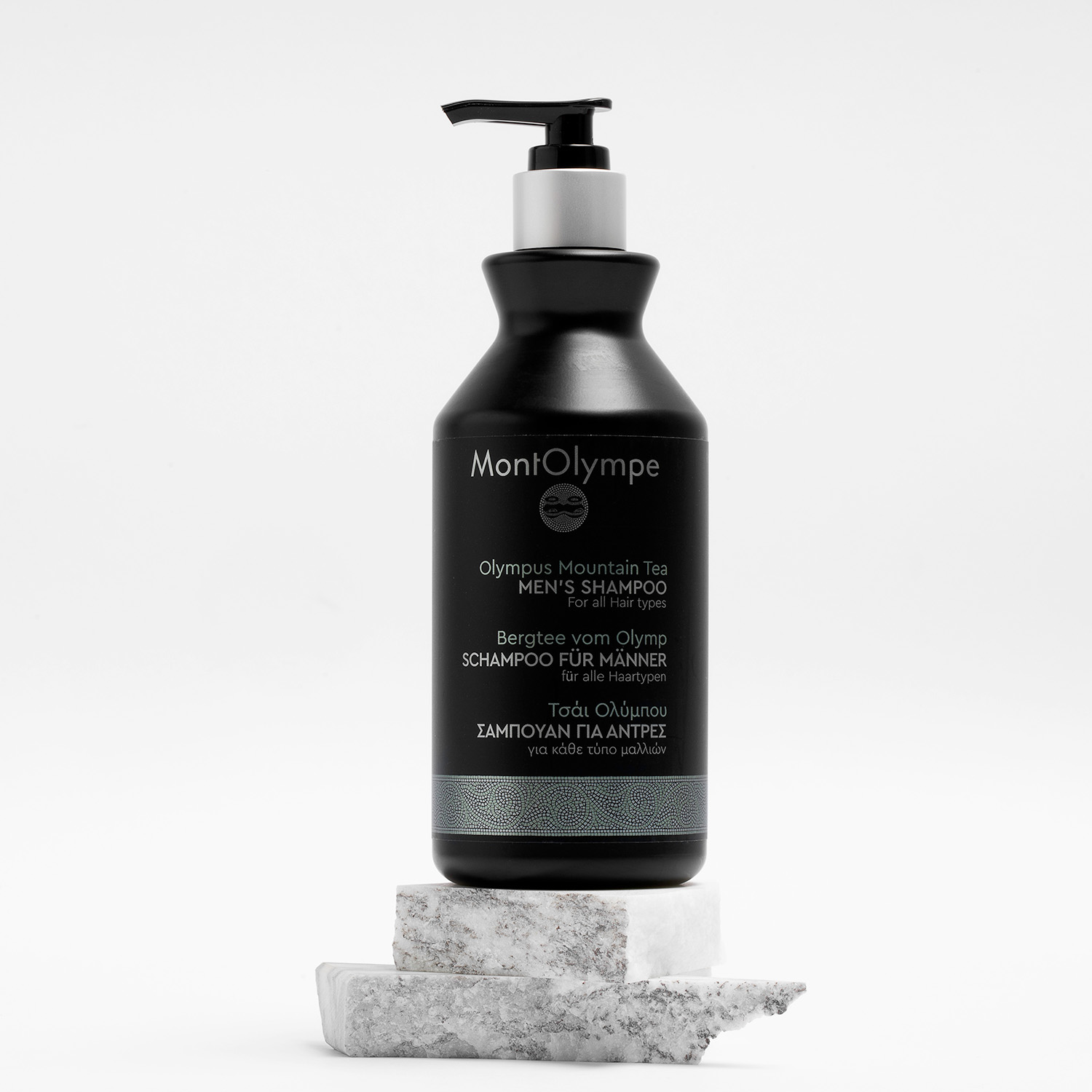 MontOlympe Olympus Mountain Tea shampoo mannen dun haar