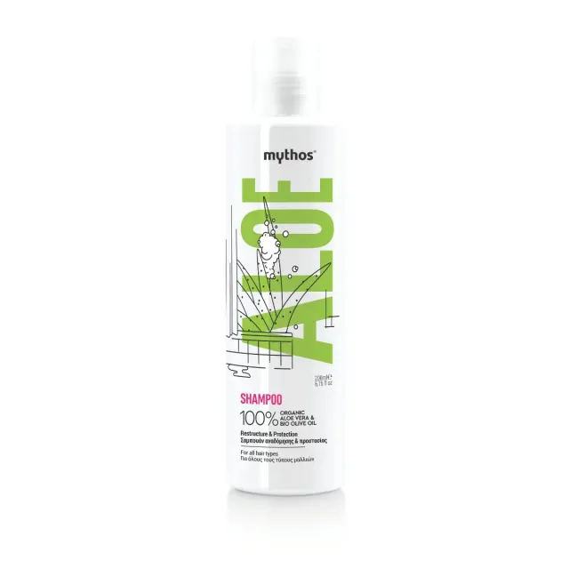 Mythos Aloe shampoo 200ml alle haartypes