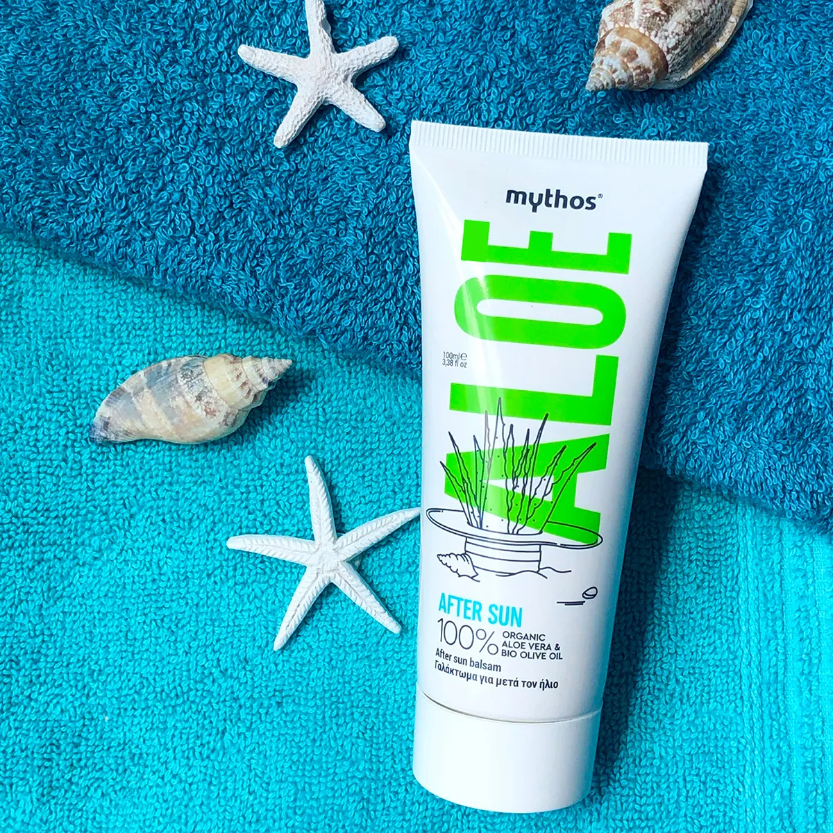 Mythos Aloe after sun melk 100ml aloë vera