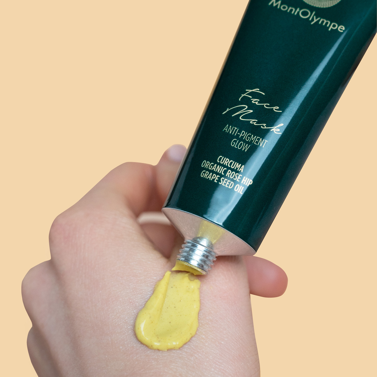 MontOlympe Anti-Pigment Glow gezichtsmasker klei