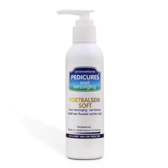 Samenwerkende Pedicures Voetbalsem Soft voetcreme 150 ml sheaboter