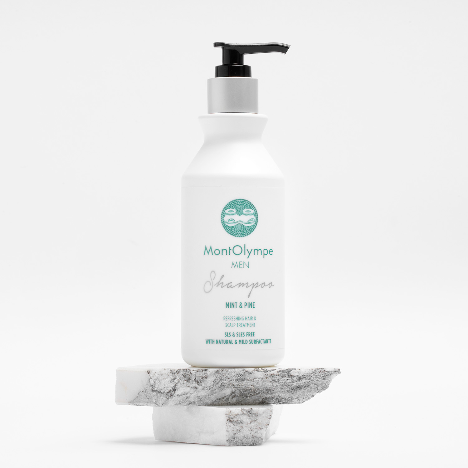 MontOlympe Mint & Pine shampoo mannen