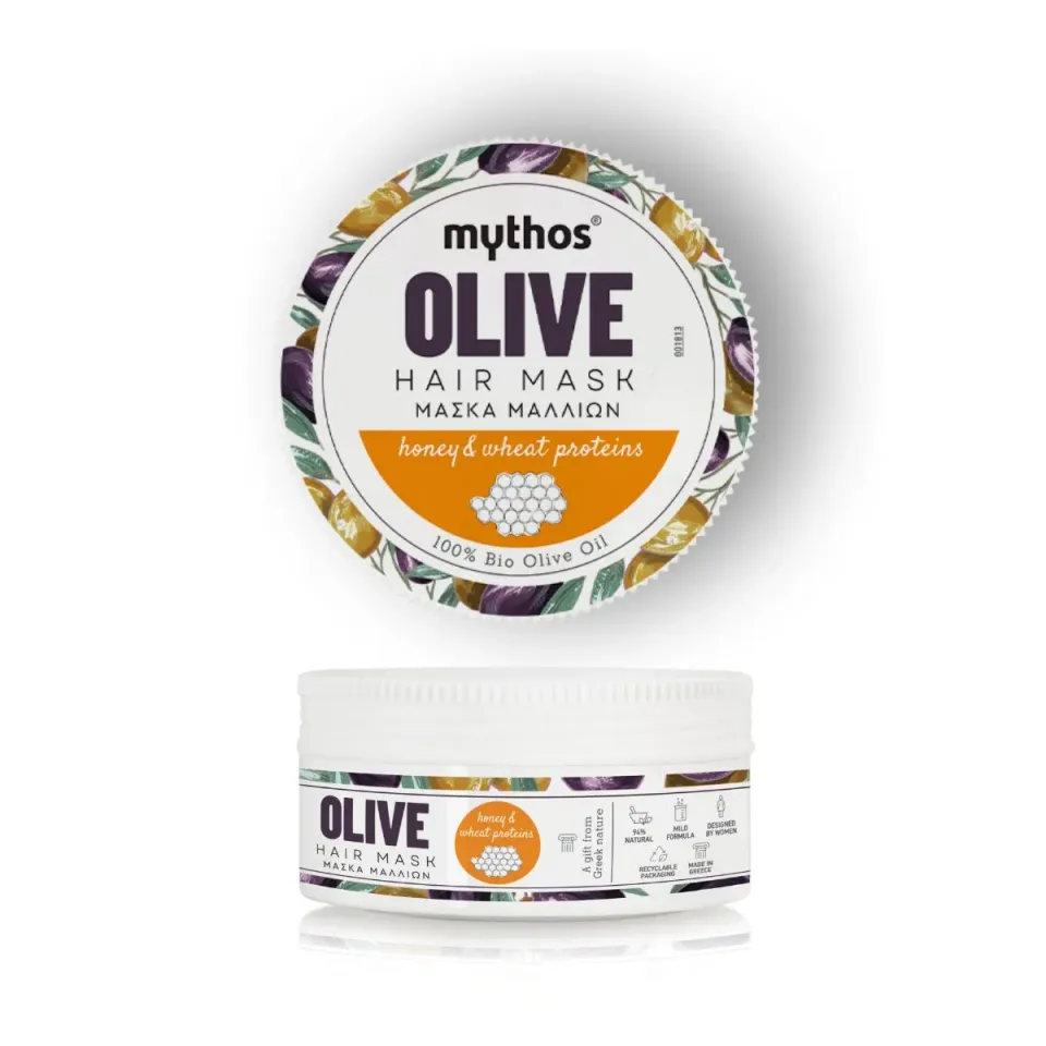 Mythos Olive haarmasker honing en tarwe 150 ml