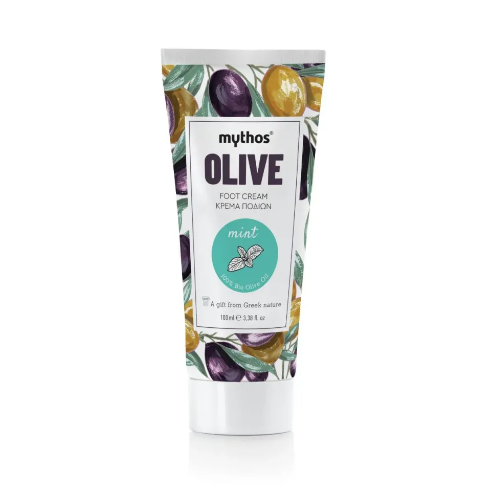 Mythos Olive Voetcrème Munt 100ml verzachtend