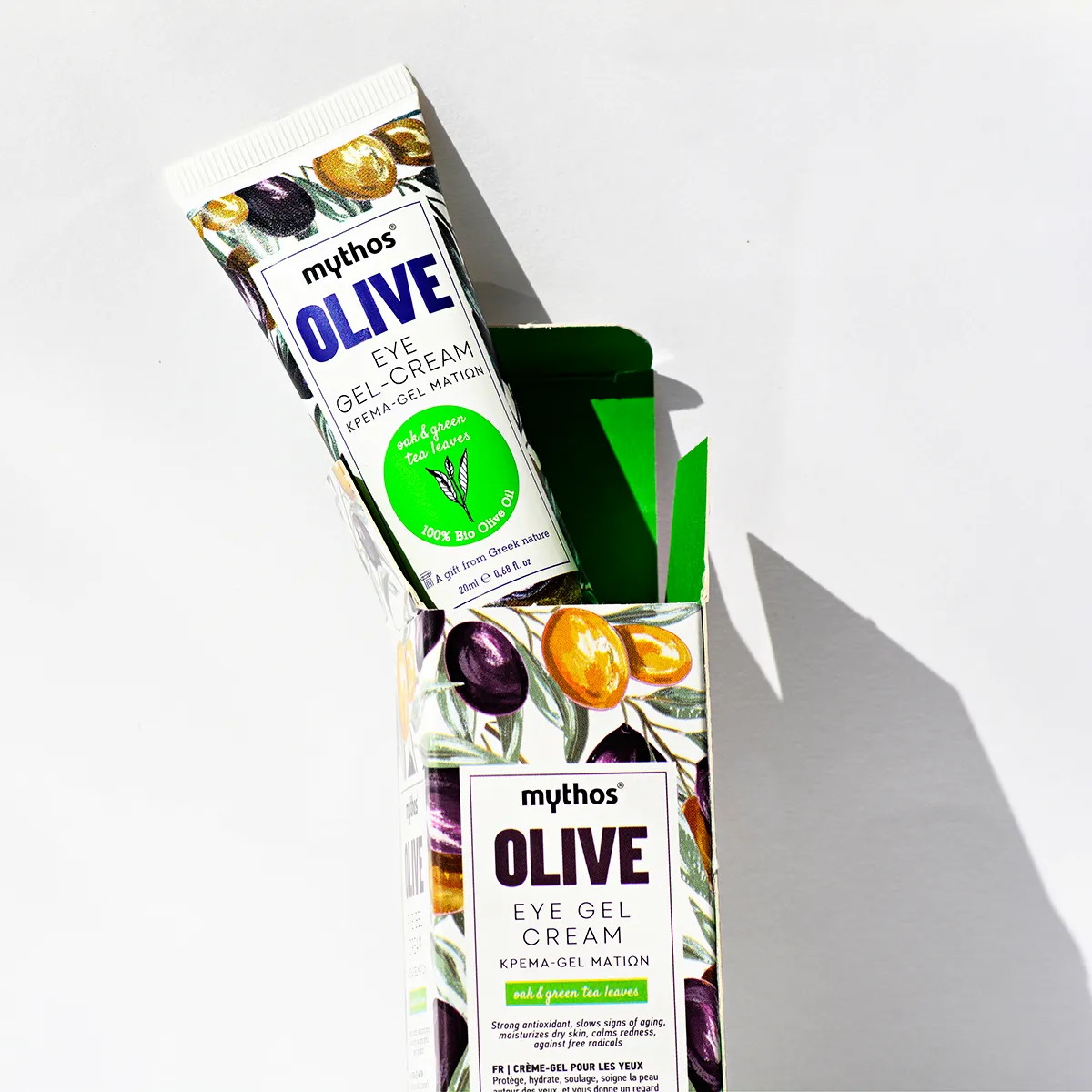 Mythos Olive ooggel tegen wallen 20ml met olijfolie