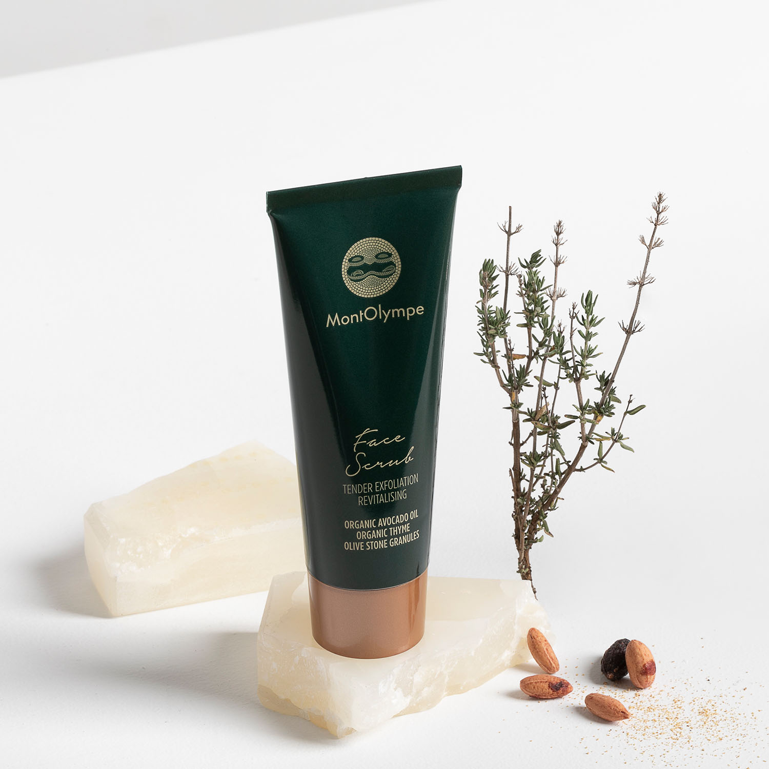 MontOlympe Tender Exfoliation gezichtsscrub tijm