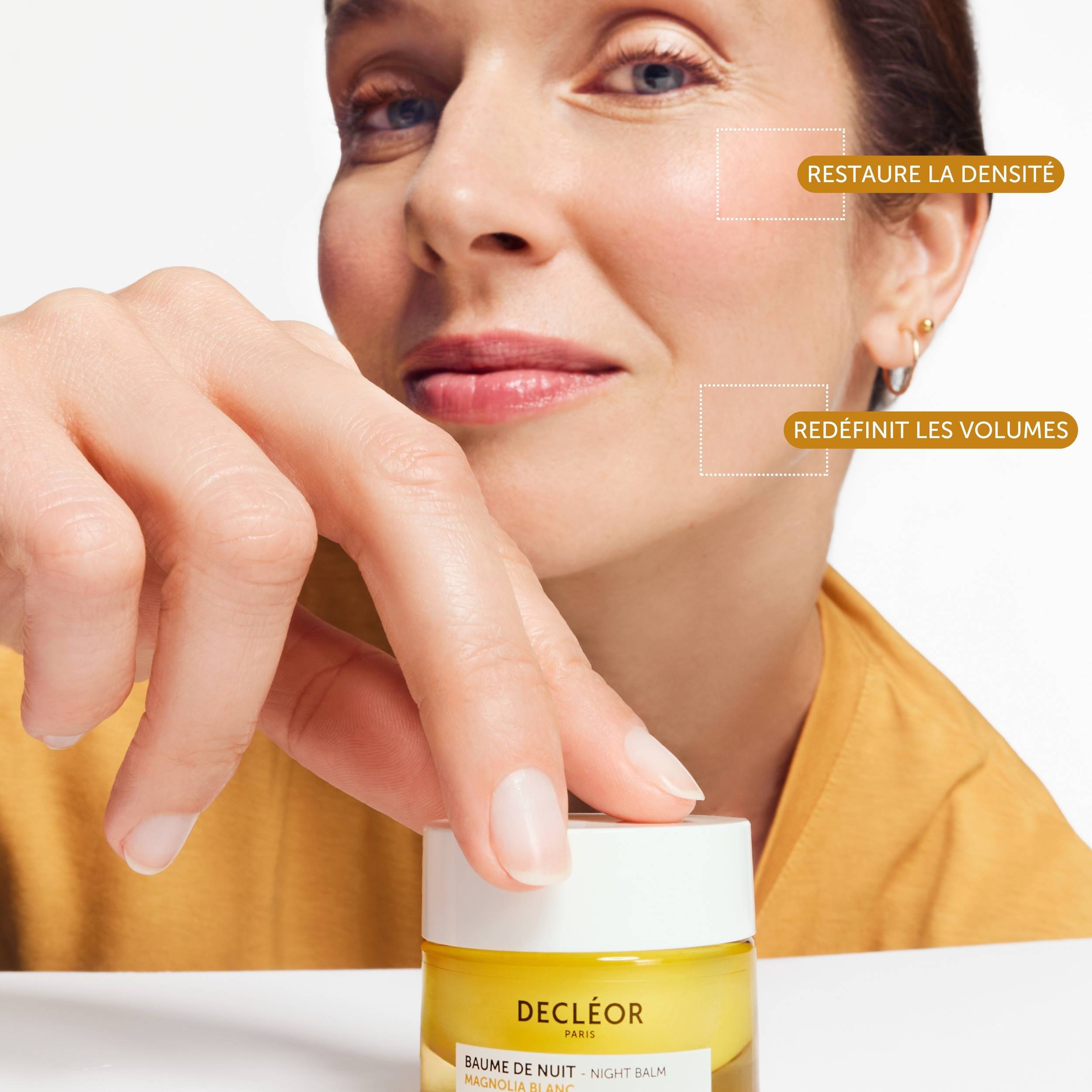 Decléor White Magnolia nachtbalsem 15 ml herstellend